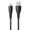 Acmic Dayline CMM100 Kabel Data Fast Charging USB A to Micro USB - Black