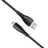 Acmic Dayline CMM100 Kabel Data Fast Charging USB A to Micro USB - Black
