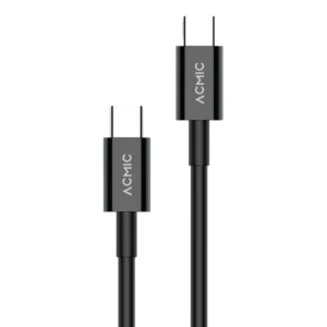 Acmic PDC100e Power Delivery (PD) Cable USB C to C 1m - Black