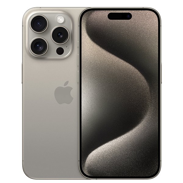 Apple iPhone 15 Pro 128GB, Natural Titanium