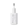 JOYROOM TCF20 Adapter Fast Charger 20W PD USB Type C + Kabel C to C 1m - White