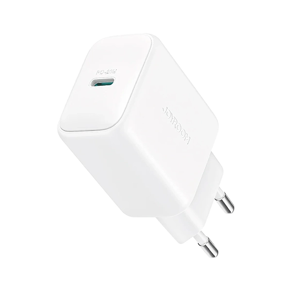 JOYROOM TCF20 Adapter Fast Charger 20W PD USB Type C - White