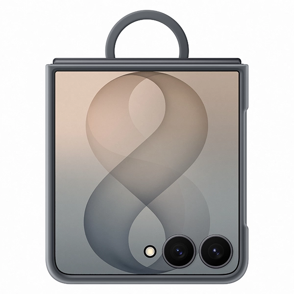 Samsung Z Flip8 Silicone Ring Magnet Case